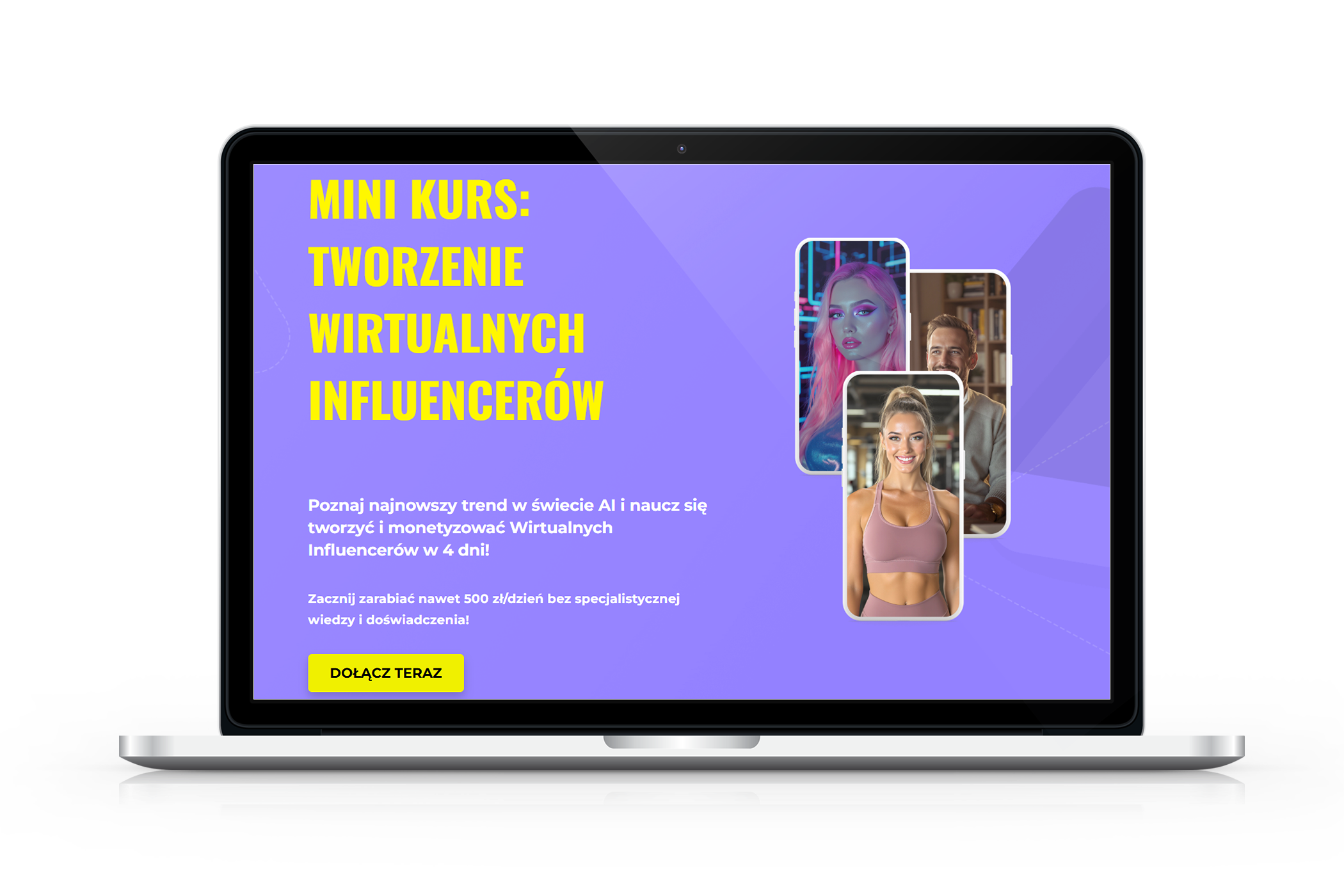 MINI KURS: Tworzenie Wirtualnych Influnecerów