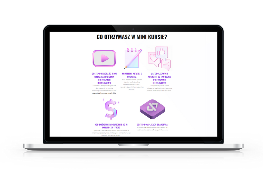 MINI KURS: Tworzenie Wirtualnych Influnecerów