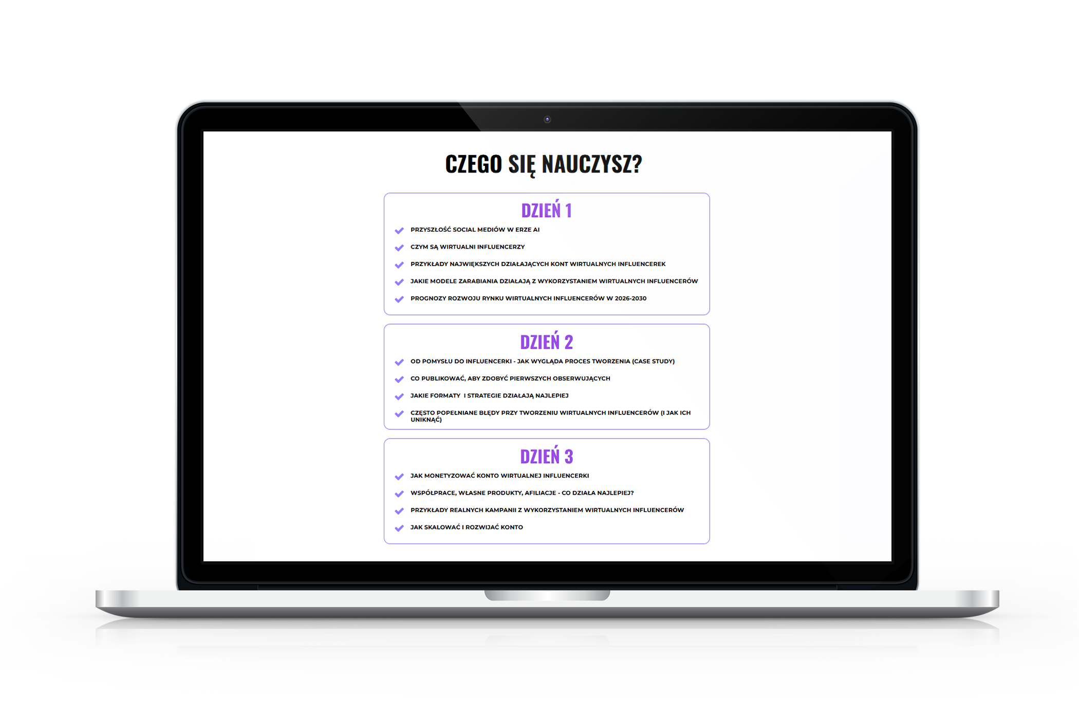 MINI KURS: Tworzenie Wirtualnych Influnecerów