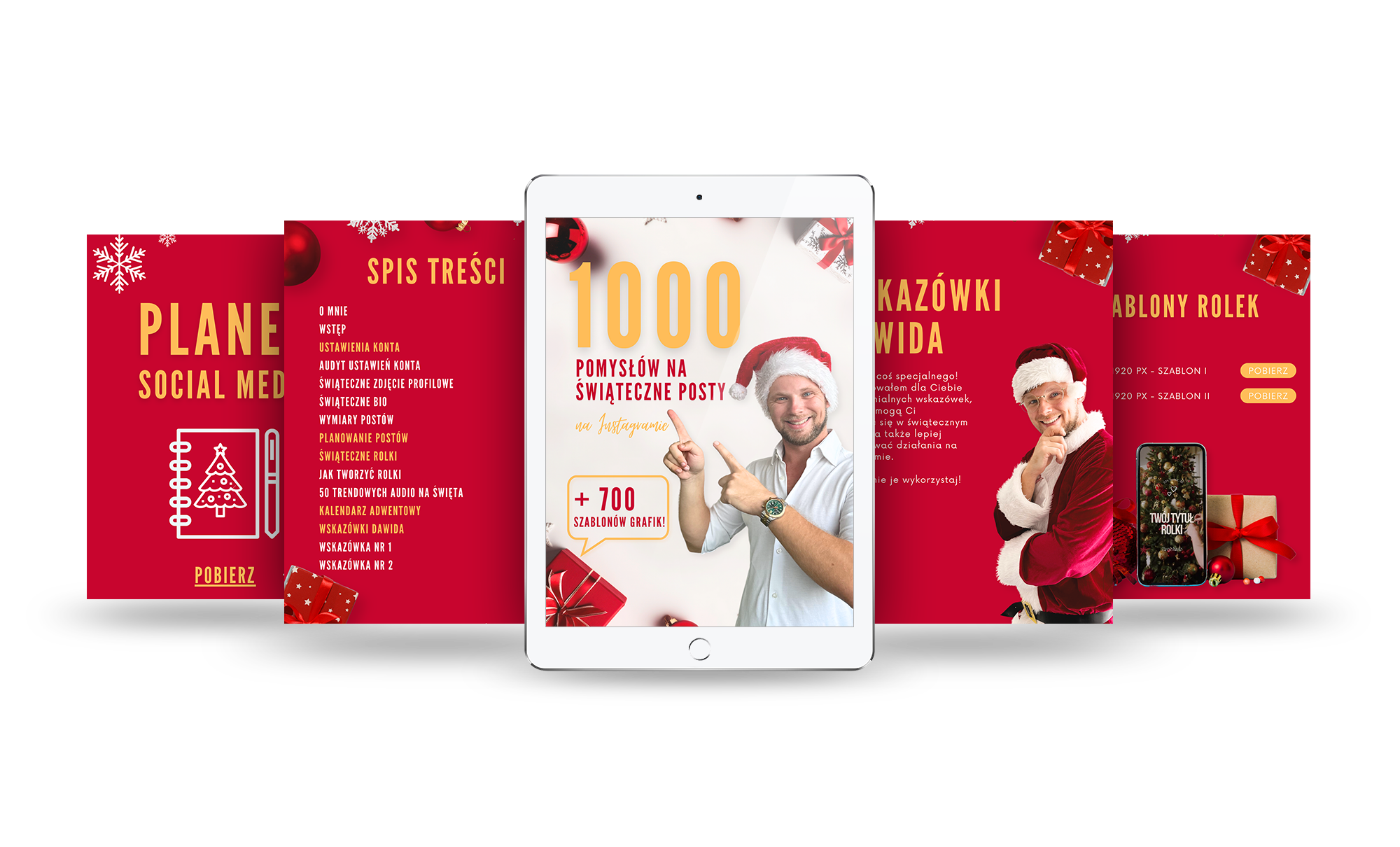 E-book: 1000 pomysłów na świąteczne posty