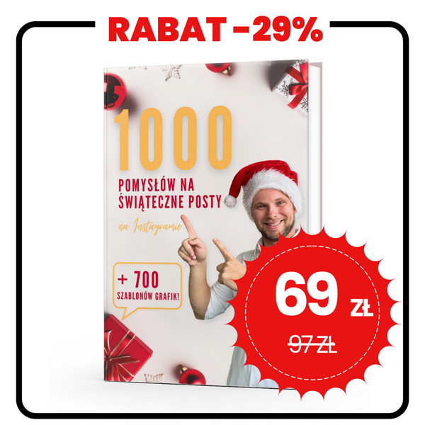 E-book: 1000 pomysłów na świąteczne posty