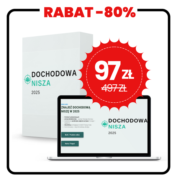 KURS: Dochodowa nisza