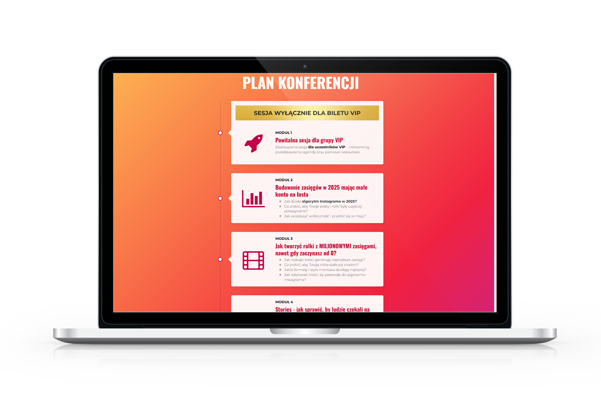 Konferencja Instagrama - roczny dostęp do nagrań