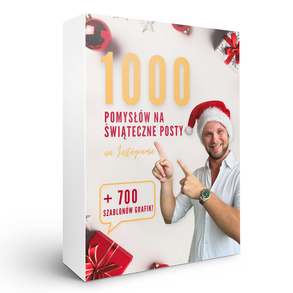 E-book: 1000 pomysłów na świąteczne posty