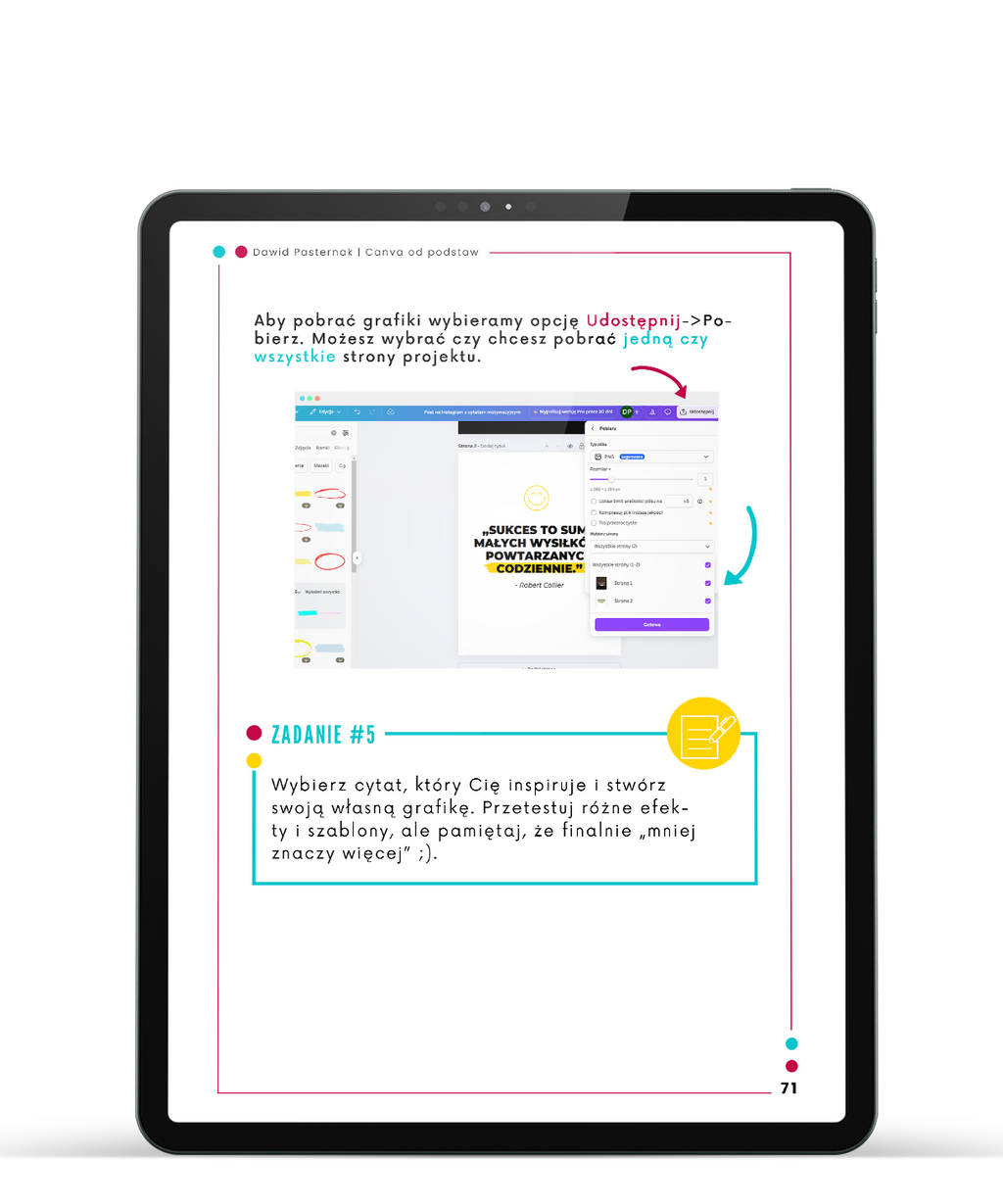 E-book Canva od podstaw
