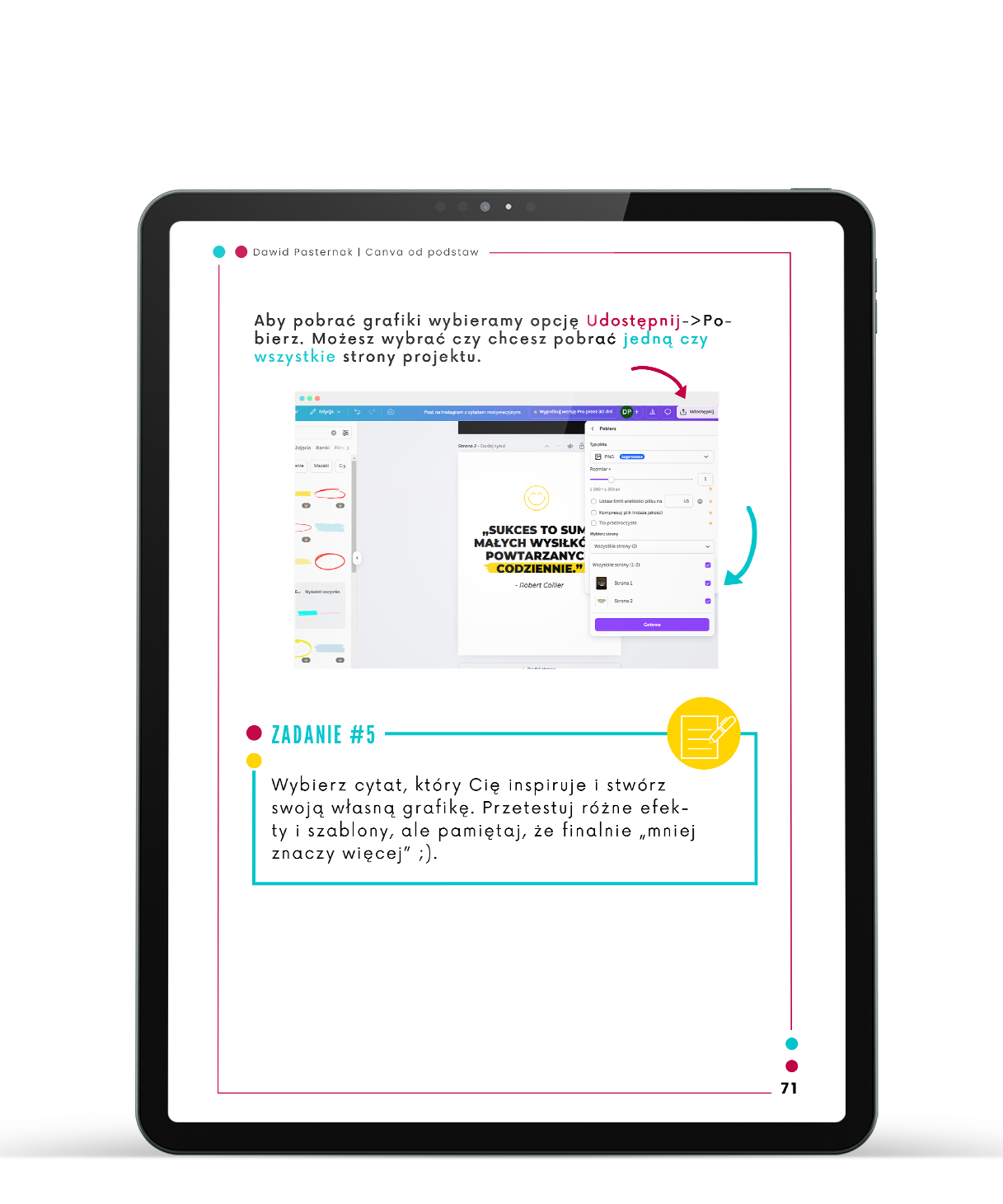 E-book Canva od podstaw